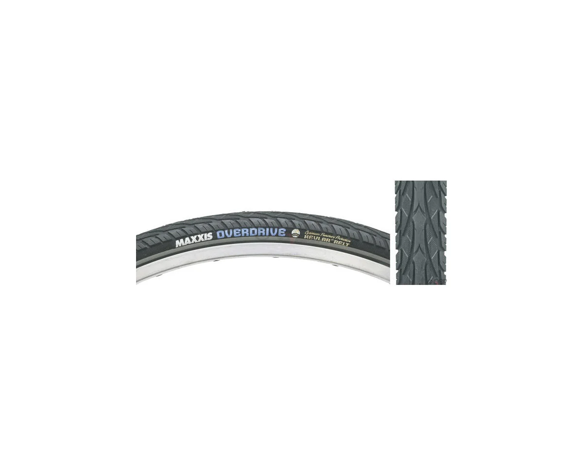 Maxxis Overdrive City Tire (Black/Reflective) (27.5") (1.65") (Wire) (Single/Silkworm)